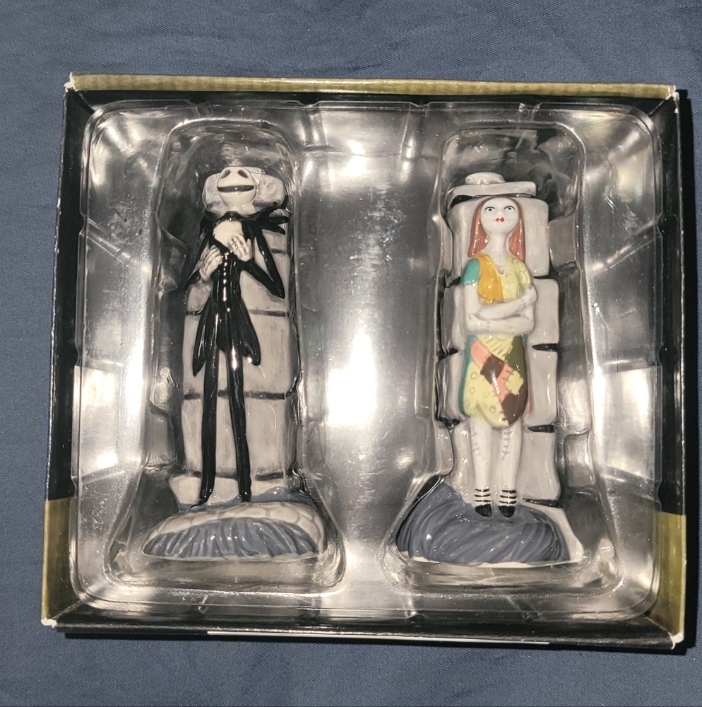 Nightmare Before Christmas salt and pepper shakers